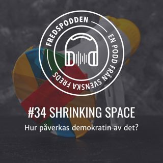 #34 SHRINKING SPACE - Hur påverkas demokratin av det?