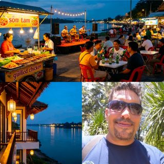Nakhon Phanom Beauty along Mekong River