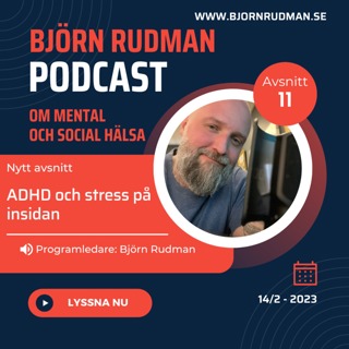 ADHD och stress på insidan som inte försvinner