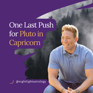 One Last Push for Pluto in Capricorn