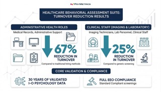 PsyMetrics Launches Specialized Suite of Top Employment Assessment Tools for Healthcare Jobs to Combat Global Retention Crisis