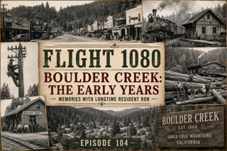 ep 104- Memories of Boulder Creek, California