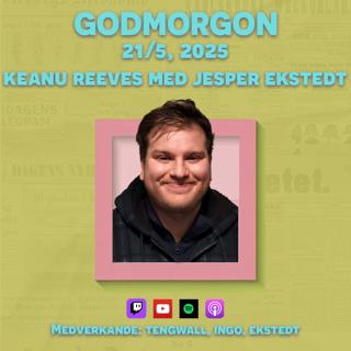 21/5, 2025 - Keanu Reeves med Jesper Ekstedt