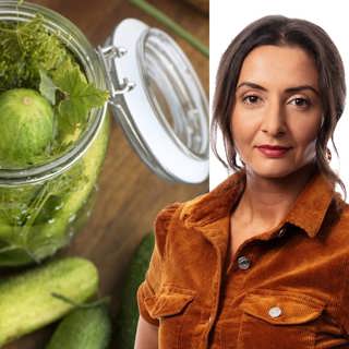 Lycka är att äta polska saltgurkor: Lubna El-Shanti