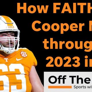 Cooper Mays talks dealing with injury in 2023 with the Vols