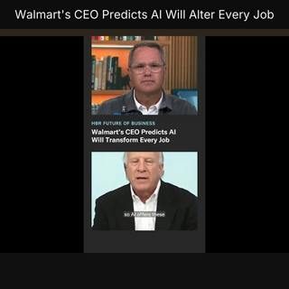 Walmart's CEO Predicts AI Will Alter Every Job
