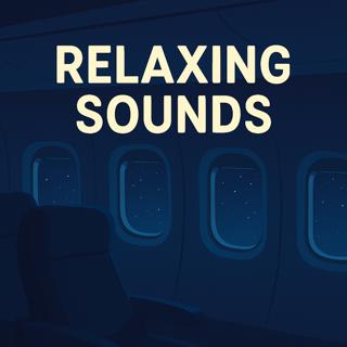 Relaxing Sounds – Airplane Cabin Night Cruise | Sleep, Study, Focus | (8 Hours)