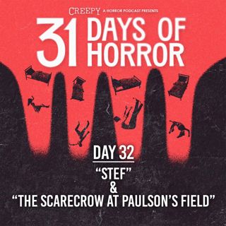 Day 32 - Stef & The Scarecrow in Paulson's Field