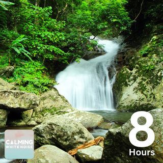 Natural Waterfall Sounds (8 Hours) | Your Ticket to Deep, Rejuvenating Sleep 🌙💤