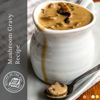 Mushroom Gravy Recipe