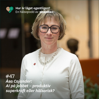 #47 Åsa Cajander: AI på jobbet – produktiv superkraft eller hälsorisk?