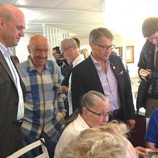 Min granne, partiledaren – Fredrik Reinfeldt och Täby