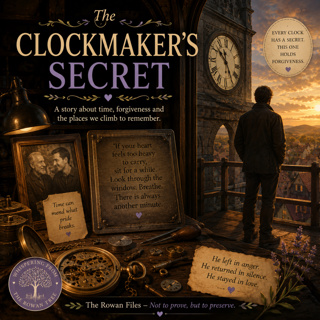 The Clockmaker’s Secret: A British Cozy Mystery About Time, Silence & Second Chances (Rowan Files)