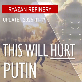 Oil Offline After Major Strike on Ryazan Refinery - How Badly Will it Hurt Putin?