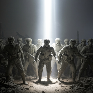 After Shooting Down a UFO in Siberia, Aliens Transformed Russian Soldiers into Stone