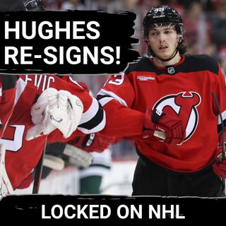 Luke Hughes Signs MONSTER Extension With New Jersey Devils