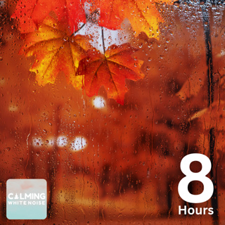 Autumn Rainy Day 🍁(8 Hours) | Fall Ambience with Cozy Fireplace & Forest Rain Sounds 🍂