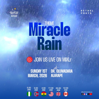 🌧️ MIRACLE RAIN – MARCH 2026