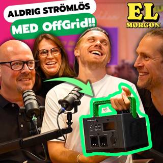 #61 ELMORGON - Lastbalansering, Ny app, OffGrid och Tommys (elektrikernab) Eurotrip med ELbil