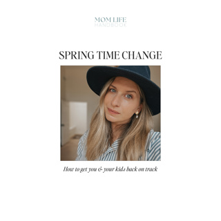 How to Get Your Kids (and Yourself) Back on Track After the Time Change
