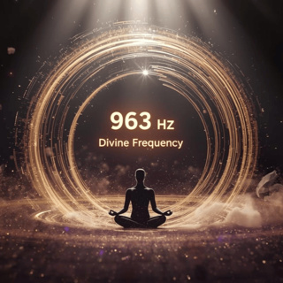 963 Hz Divine Frequency for Deep Sleep, Healing & Anxiety Relief – 10 Hours Black Screen (Handmade, No Ads)