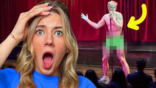 Cash Naked On Stage!