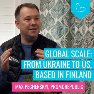 Crossing Continents: Ukrainian Max Pecherskyi scales PromoRepublic in US from Finland