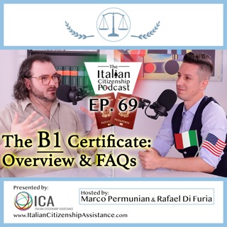The B1 Certificate for Italian Citizenship by Naturalization - Overview & FAQs