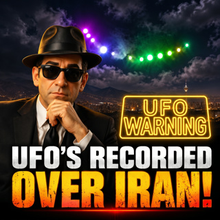 UFO'S RECORDED OVER IRAN!