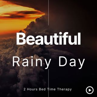 2 Hours Bed Time Therapy 🌧️🌲 | Beautiful Rainy Day & Thunder Sounds | 2025 ASMR Deep Forest Relaxing Nature Sound for Sleeping & Dreaming