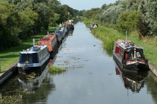 On the canals….