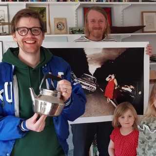 Startade med klistermärke – vill byta till sig hus