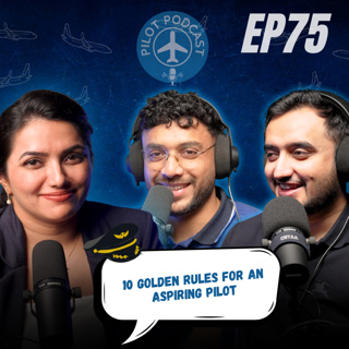 75 Episodes of Inspiring Next Generation of Pilots | EP 75 by Capt. Neha, Nilay & Winged Engineer