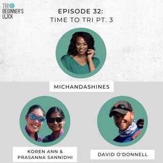 TIME TO TRI: PART 3 with David O’Donnell and Relay Team: Koren Ann ( Prasanna Sannidhi)