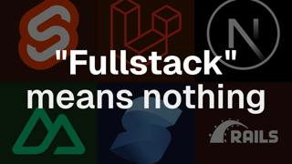 Is full stack even real anymore? | Theo - t3․gg