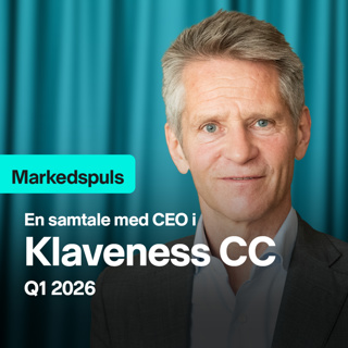 En samtale med CEO i Klaveness CC (Q1 2026)