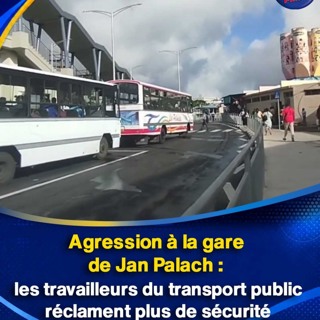 Agression à la gare de Jan Palach : les travailleurs du transport public réclament plus de sécurité