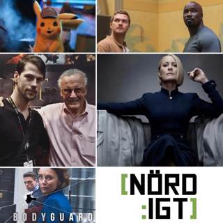 235. Den med Stan Lee, Disney+, House of Cards S6, Bodyguard, Iron Fist S2, Luke Cage S2 och Detective Pikachu