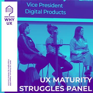 Why UX? 57# UX Maturity Struggles Panel - Case 2