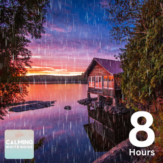 Cozy Cabin Ambience (8 Hours) | Crackling Fireplace with Rain Sounds for Sleep, Study, and Relaxation