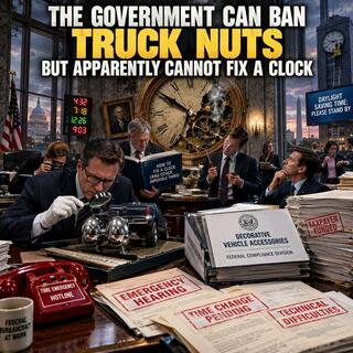 #0437 - The Government Can Ban Truck Nuts But Apparently Cannot Fix A Clock - 10/16/2026