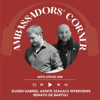 Ep. 2224 Eugen Gabriel Axinte Szakacs interviews Renato De Bartoli | Clubhouse Ambassadors’ Corner