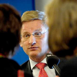 Carl Bildt - omstridd utrikesminister